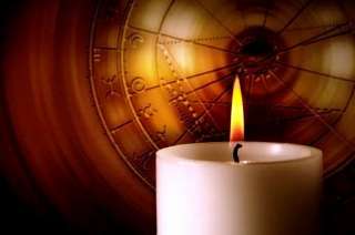 candela accesa